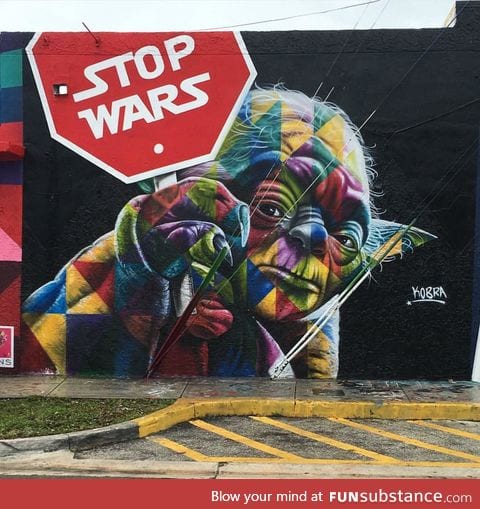 Piece of art down in Miami