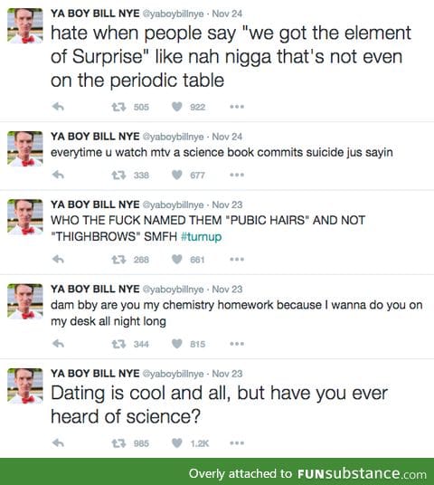 bill nye is a legend