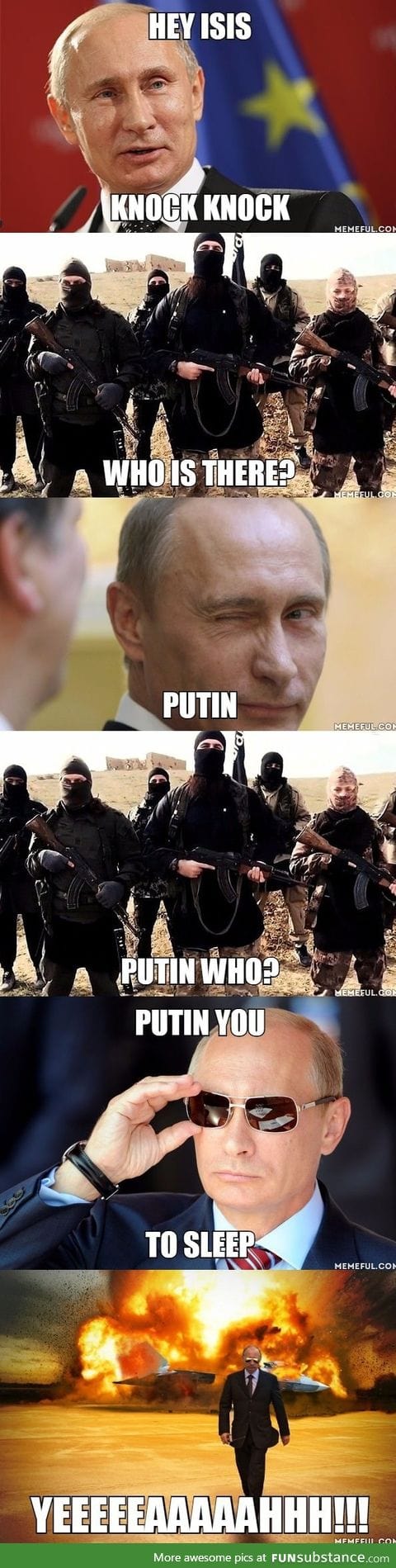 Putin's badassery