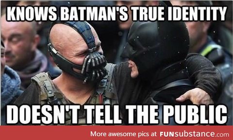 I love the way Bane speaks