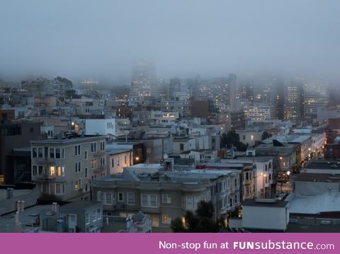 Why does San Francisco have such a low draw distance?
