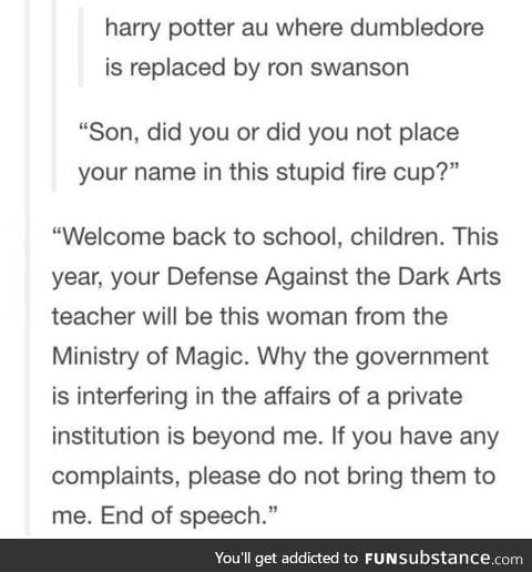 A Harry Potter Alternate Universe I could get used to