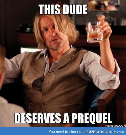 Hunger Game is over, but what about a prequel with Haymitch