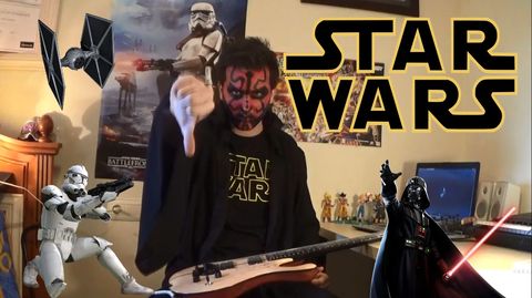 HYPED for the new Star Wars Film? Here you can watch Darth Maul Rocking!