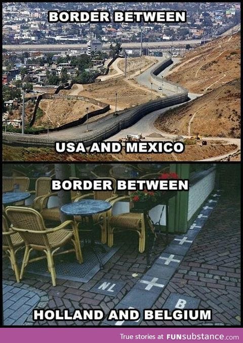 Different borders