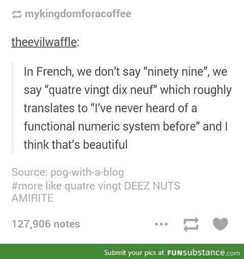 No offense French people