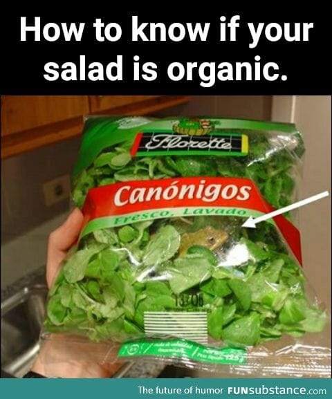 Definitely organic