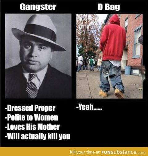 There are 2 types of gangsters