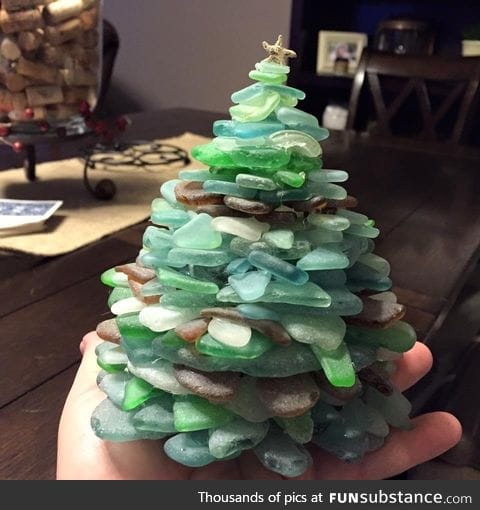 Made from sea glass