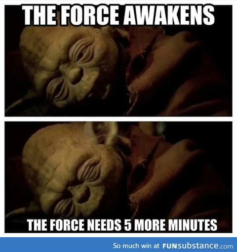 Awakens, the force does