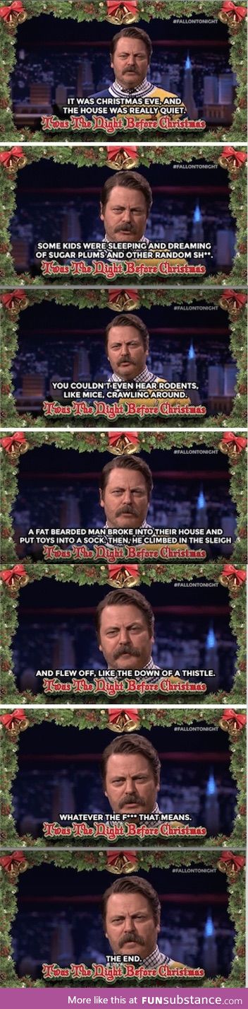 Story Time with Nick Offerman: The Night Before Christmas