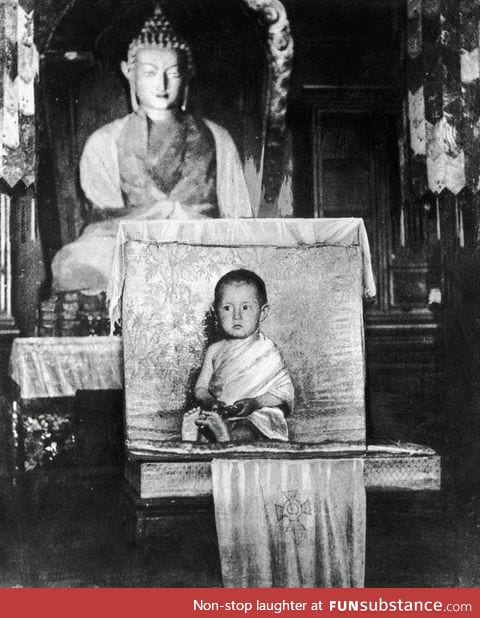 The Dalai Lama at age 2. 1937
