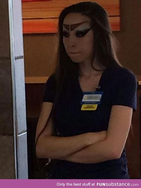 This Walmart employee