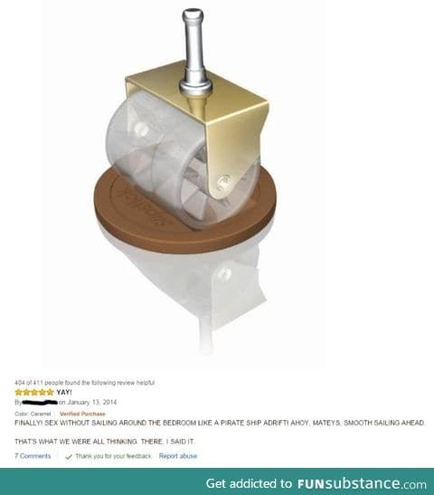 Top Amazon review for items that don't make your bed roll around on hardwood floors