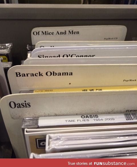 Damn, apparently Obama finally dropped his mixtape without telling me.