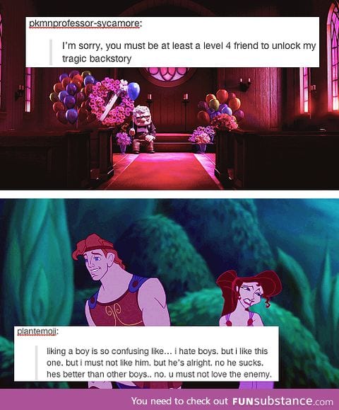 Disney side of Tumblr