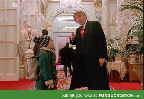 Did you know, Donald Trump was in Home alone 2?