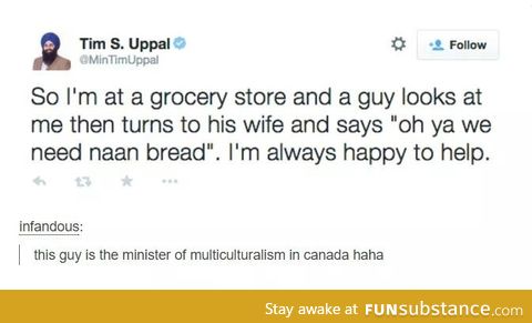 Canada's Minister of Multiculturalism