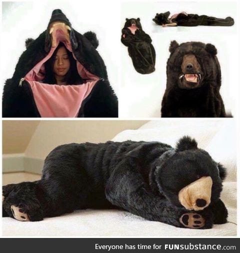 My next sleeping bag when I go camping