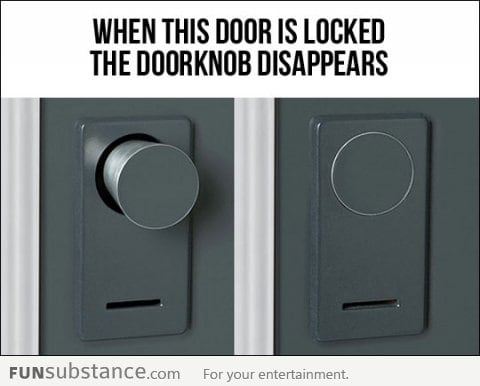 Security door knob
