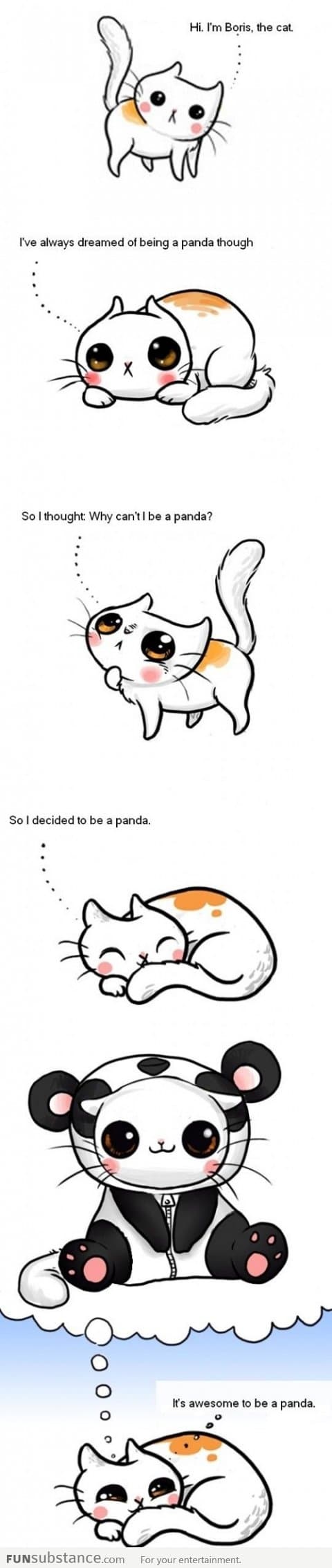 It’s awesome to be a panda