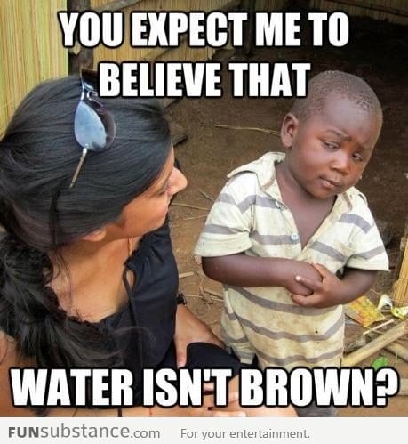 Skeptical Third World Kid