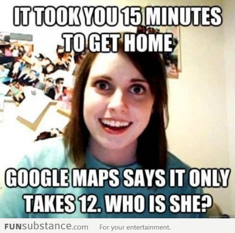 Overly attached girlfriend strikes again