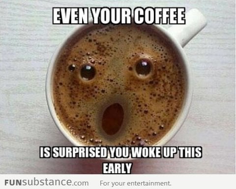 Surprised Coffee