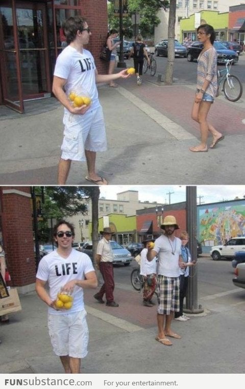 When life gives you lemons