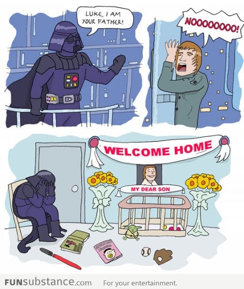 Poor Darth Vader