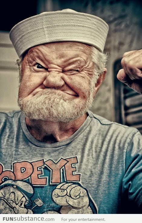 Real Life Popeye