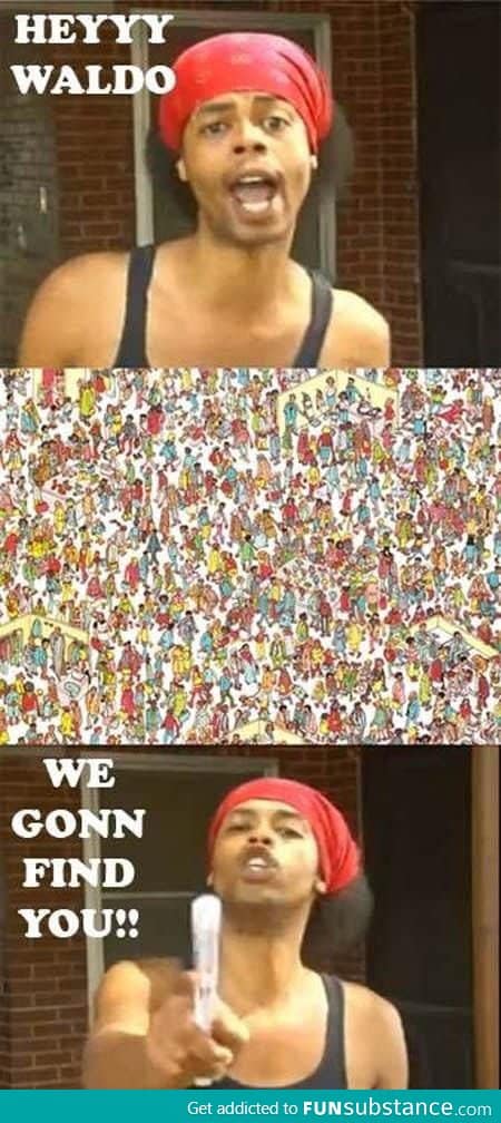 You can't hide Waldo