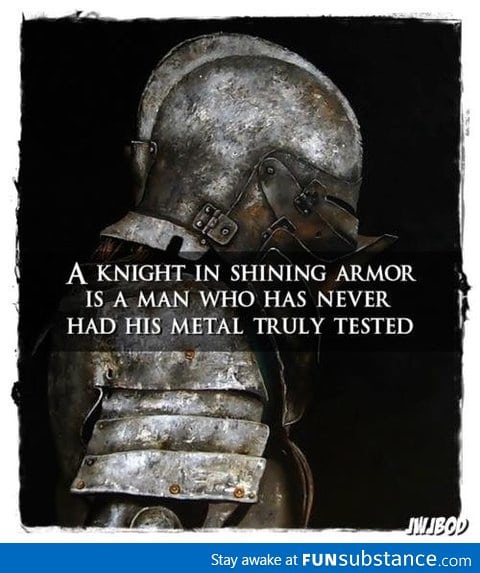 Knight in shining armor