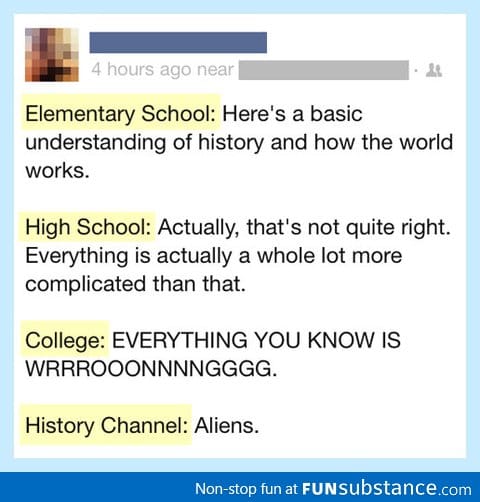 Everything you know about history is wrong