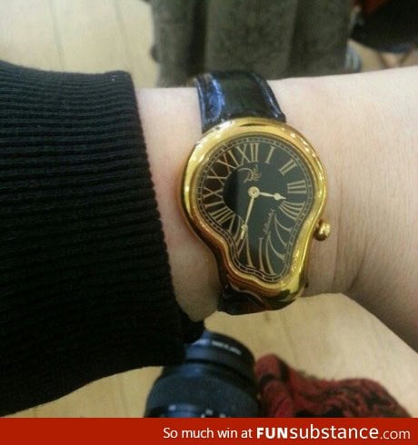 Melting Salvador Dali watch