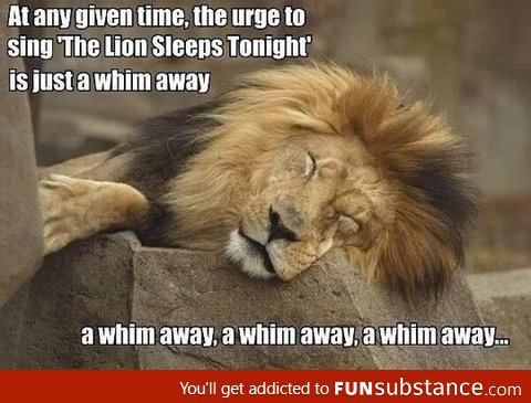 A whim away