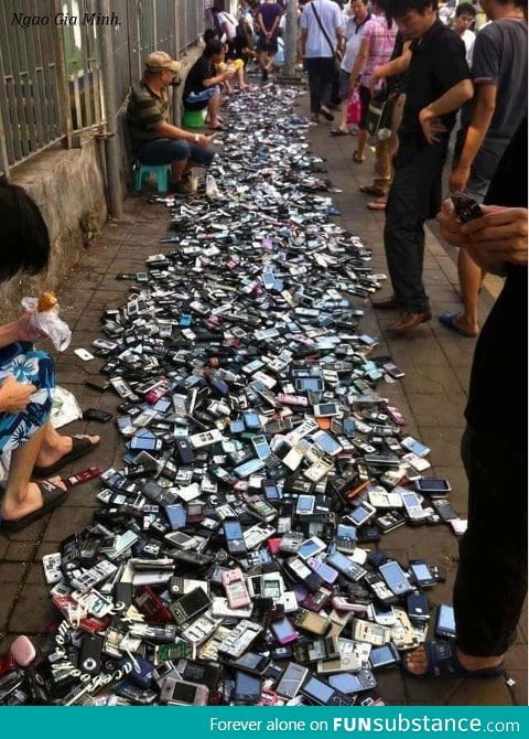 Chinese cell phone market