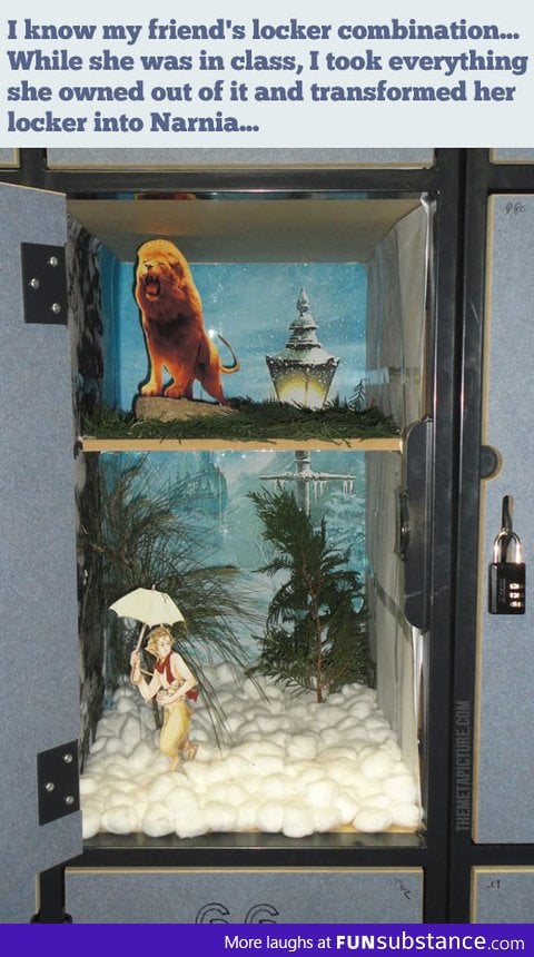 The Lion, The Witch and The Locker