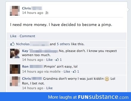 Grandma Does Not Approve