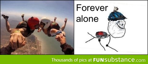 Froever alone Skydiving