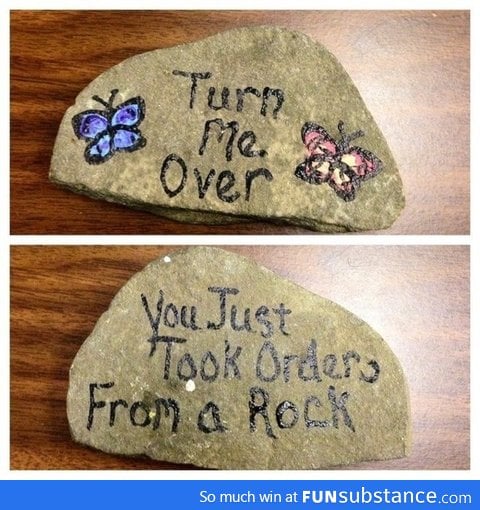 Clever rock