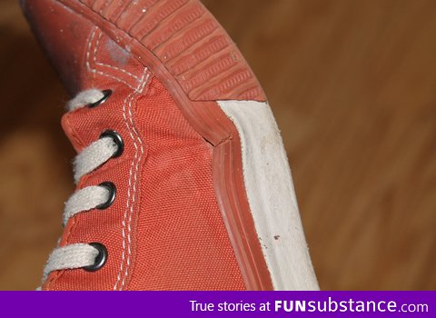 The Achilles Heel of every Converse shoe