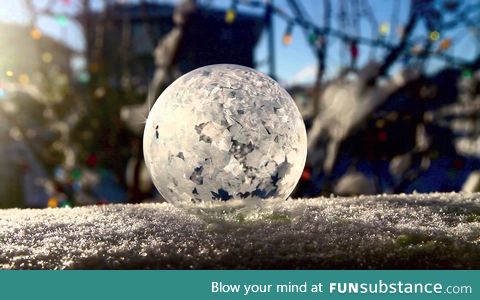 Frozen bubble