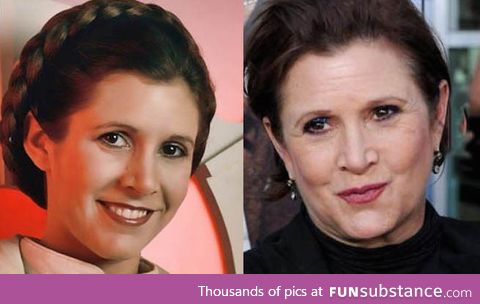 Carrie Fisher is actually the oldest Disney princess