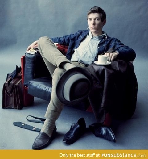 A young Ian McKellen