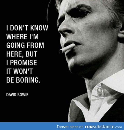 Rest In Peace David Bowie :/