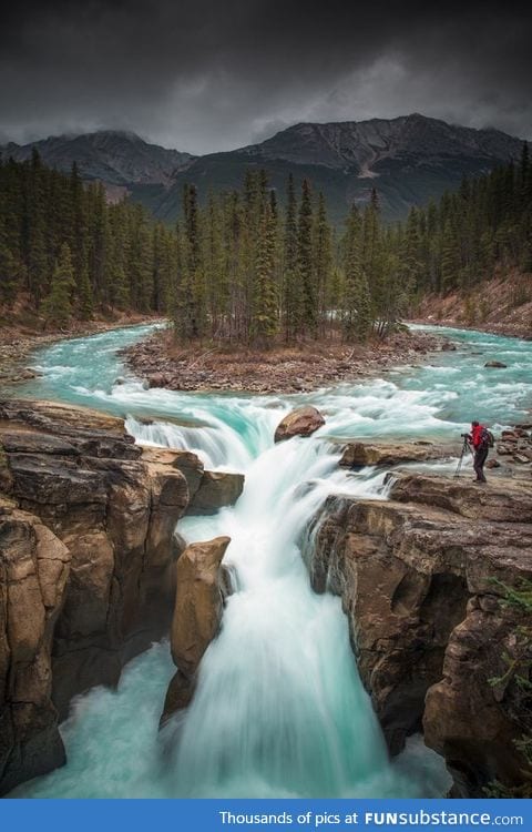 Sunwapta falls, Canada