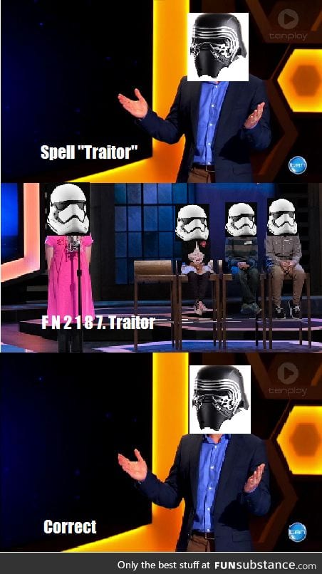 The First Order Spelling Bee