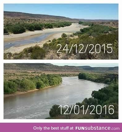 so south africa had a droughtm