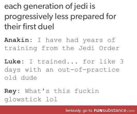 Jedi school tuition fees skyrocketed